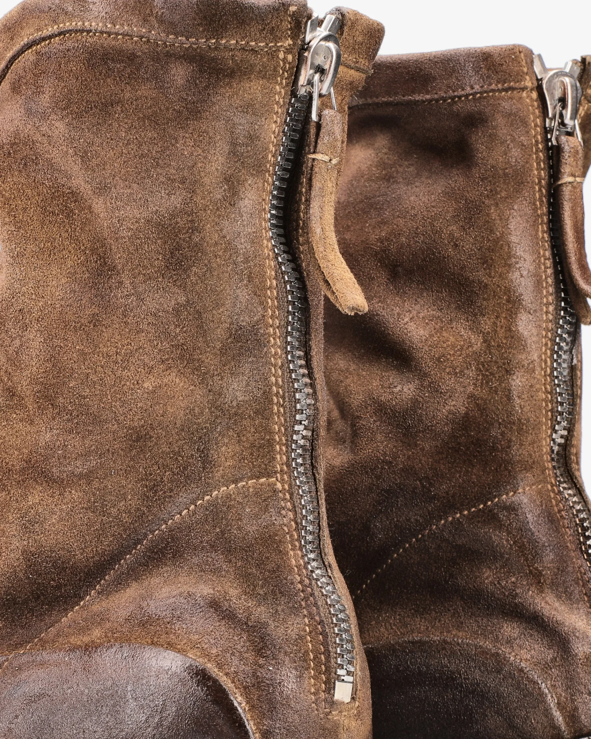 Premiata Stivali in suede vinza brass sigaro>Uomo Stivali