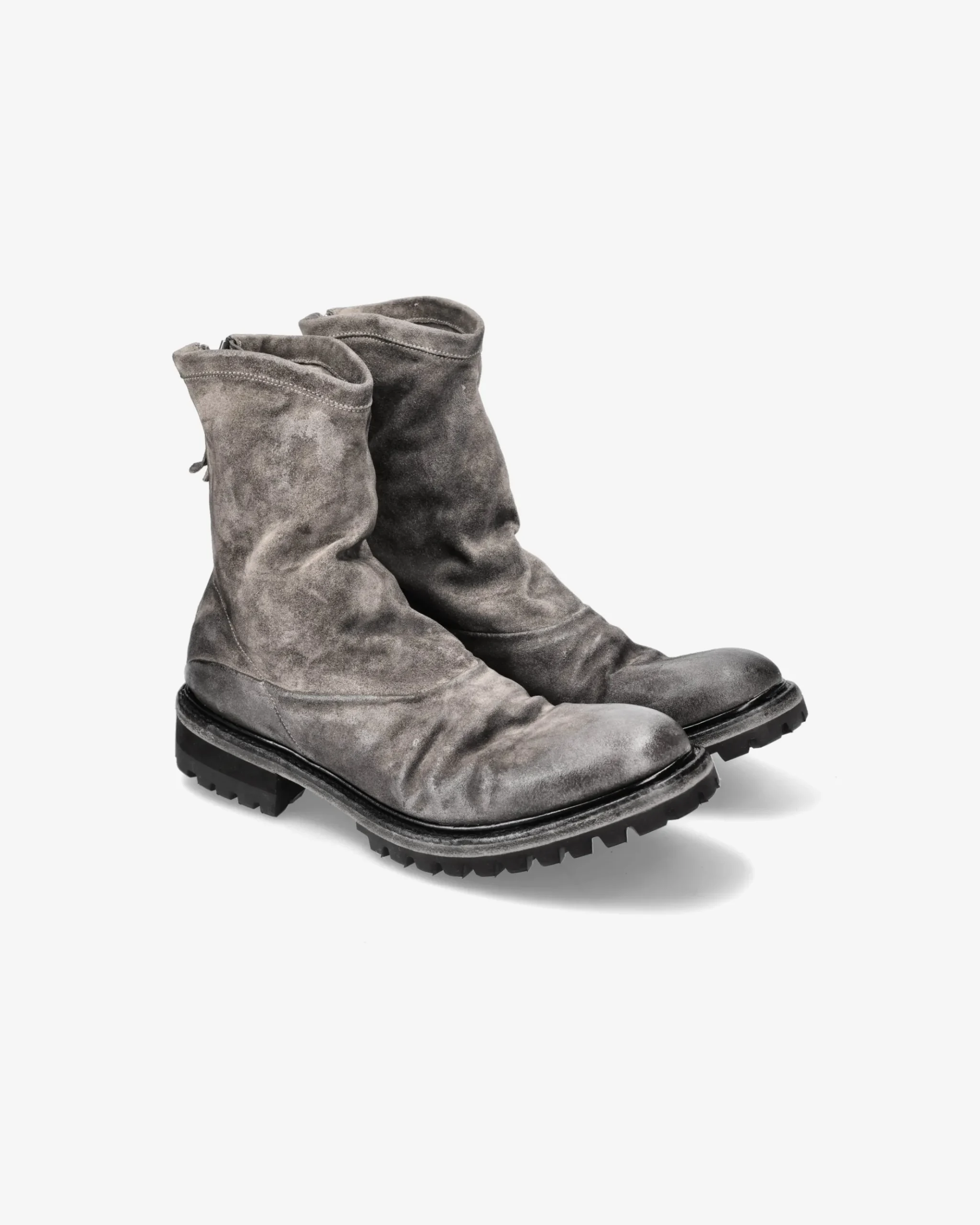 Premiata Stivali in suede vinz brass lavagna>Uomo Stivali