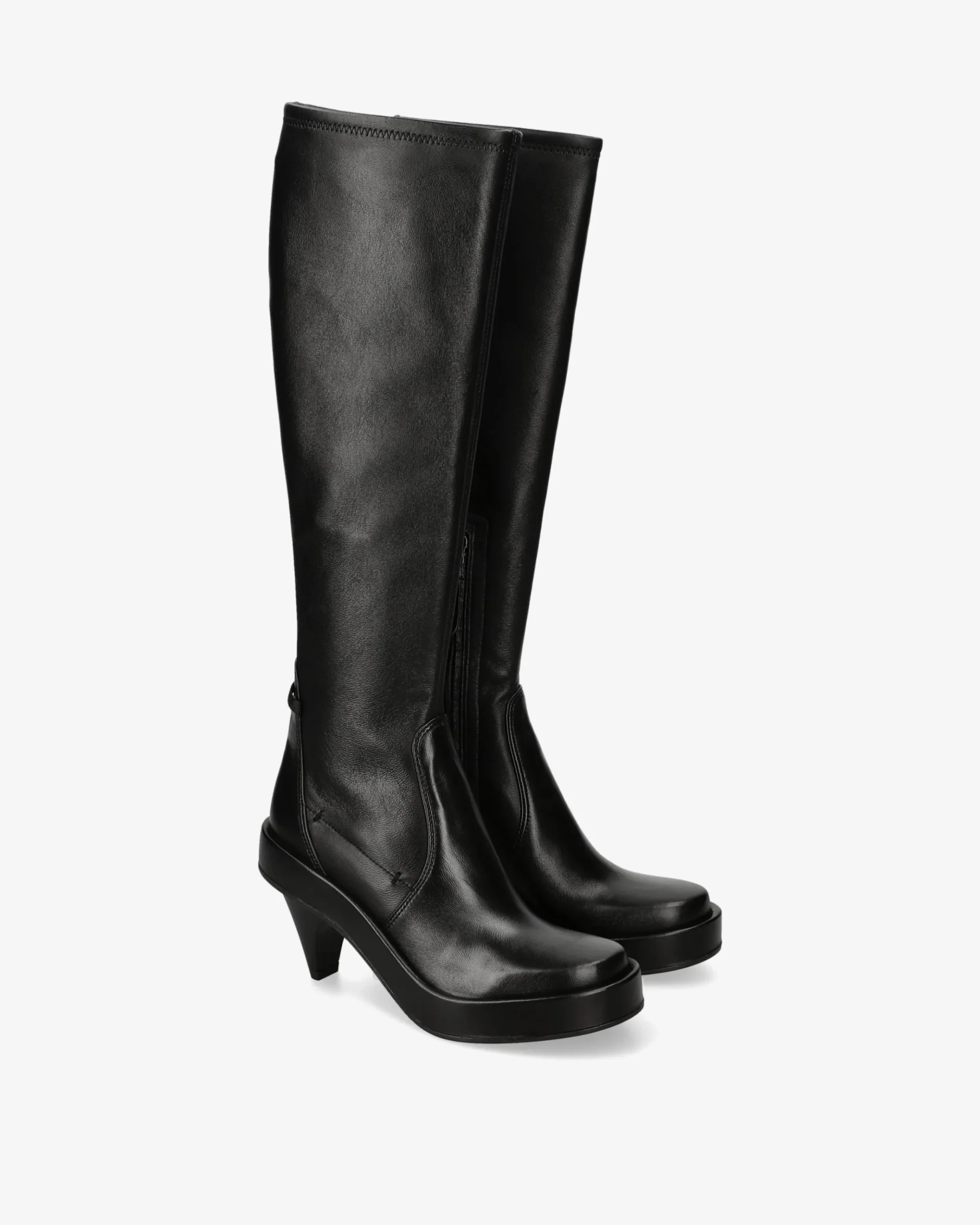 Premiata Stivali Rose in nappa neri>Donna Stivali E Stivaletti