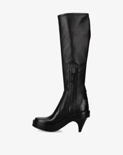 Premiata Stivali Rose in nappa neri>Donna Stivali E Stivaletti