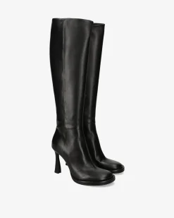 Premiata Stivali Sole in nappa neri>Donna Stivali E Stivaletti