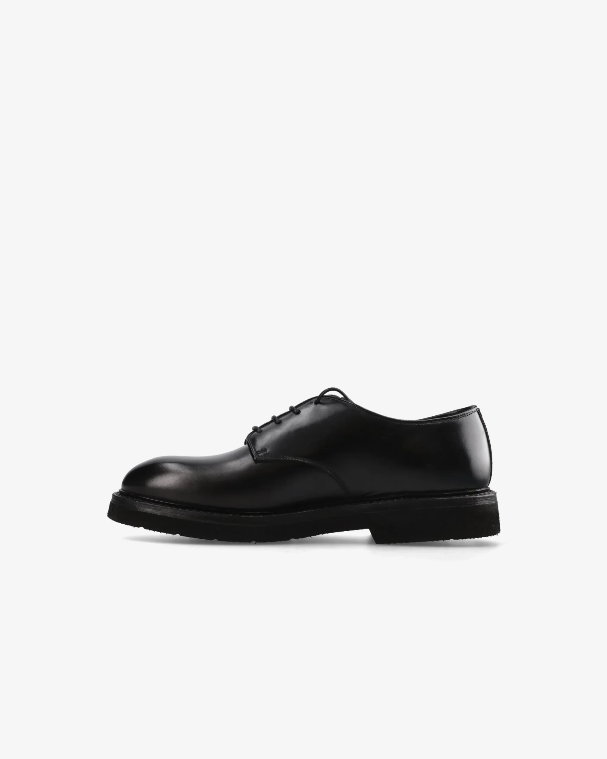 Premiata Stringate in pelle ciclone nero>Uomo Stringate
