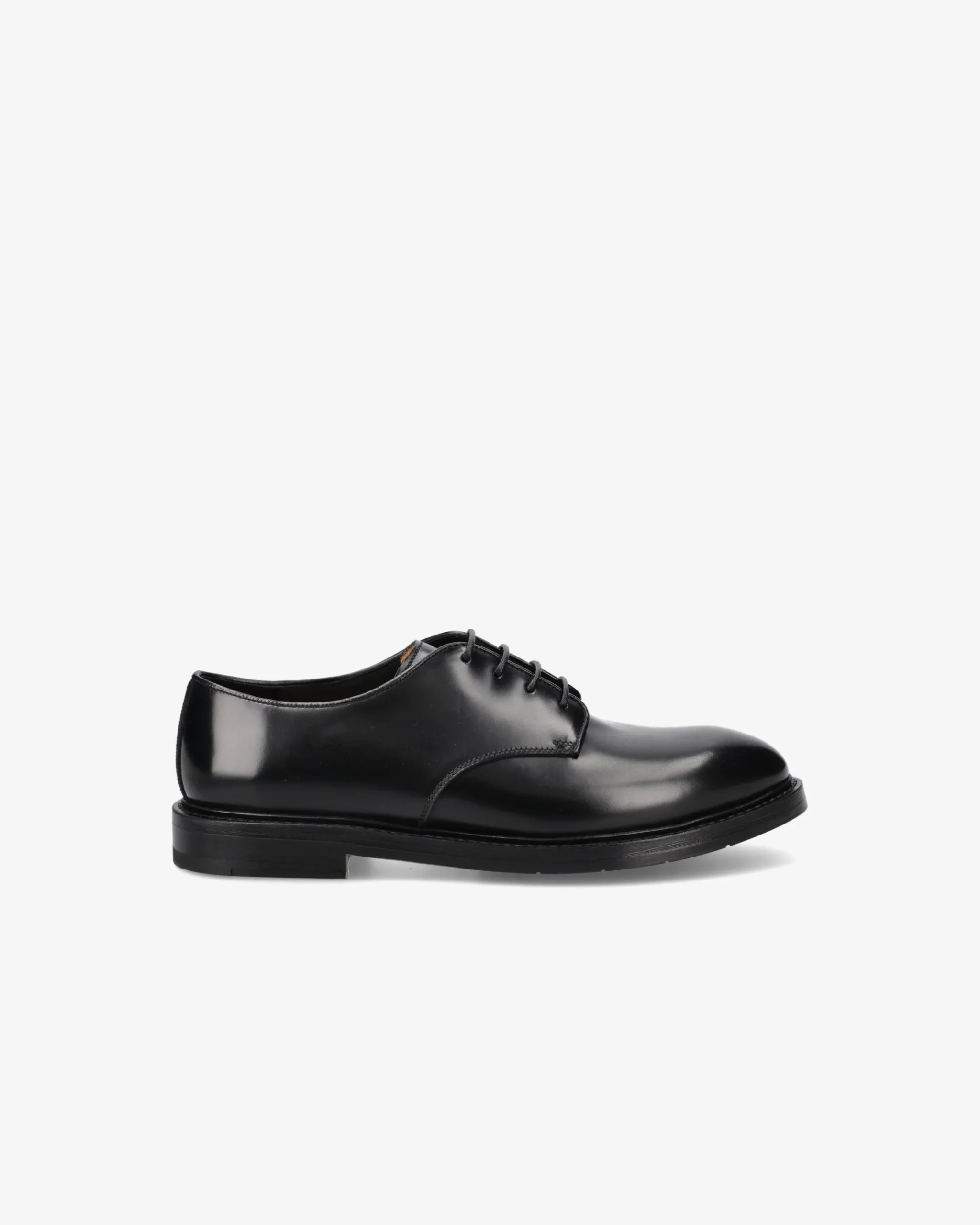 Premiata Stringate in pelle spazzolata binder nero>Uomo Stringate