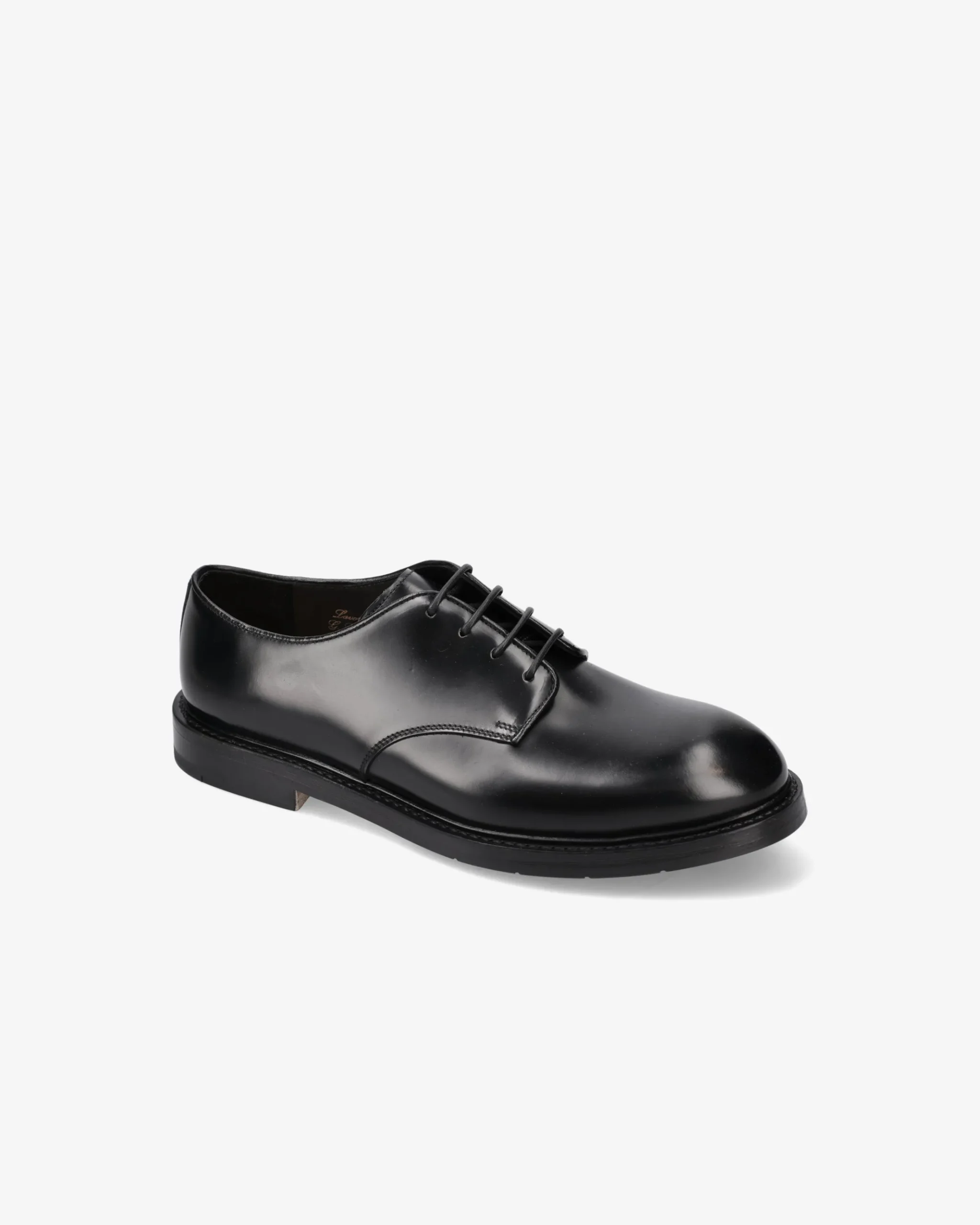 Premiata Stringate in pelle spazzolata binder nero>Uomo Stringate