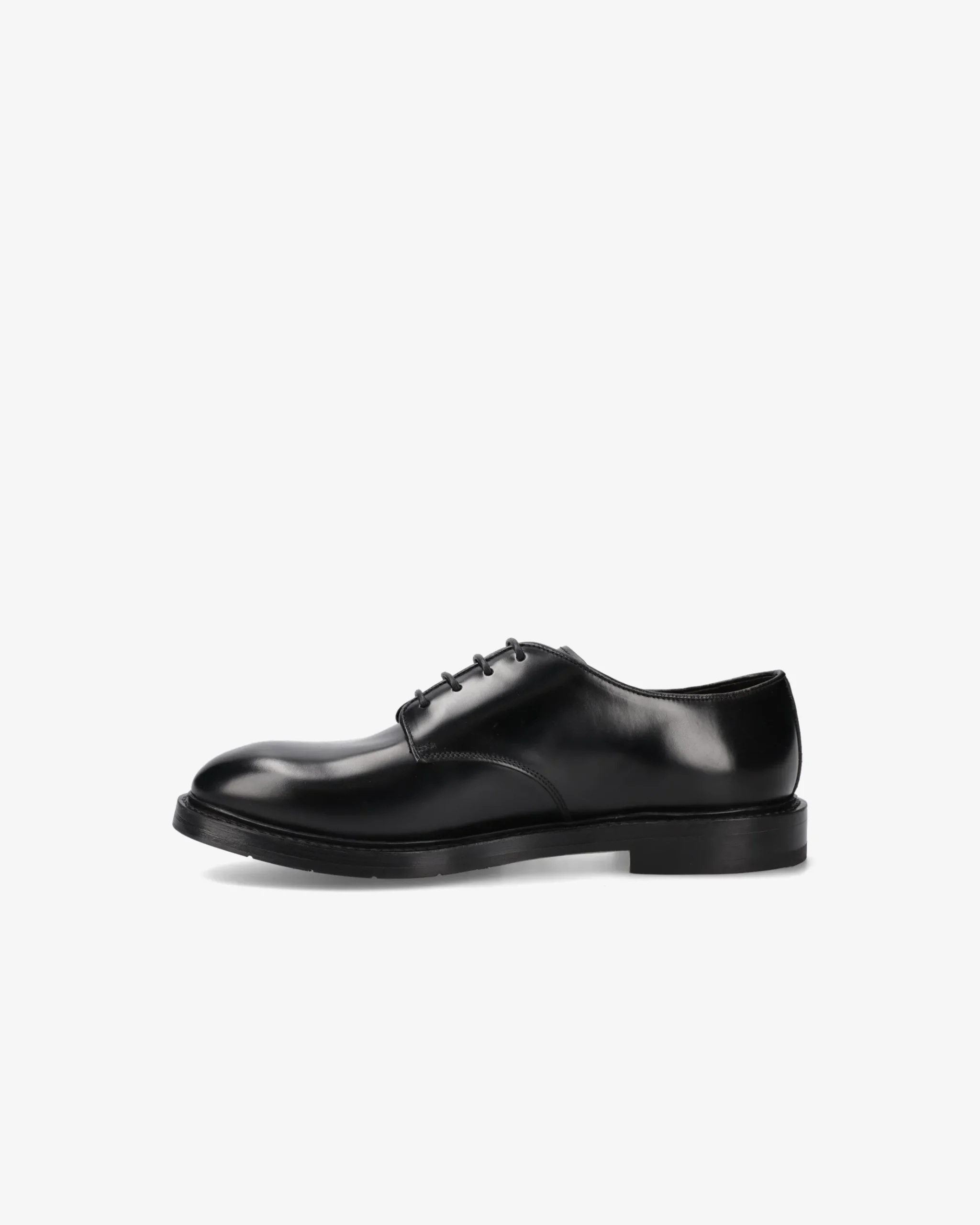 Premiata Stringate in pelle spazzolata binder nero>Uomo Stringate