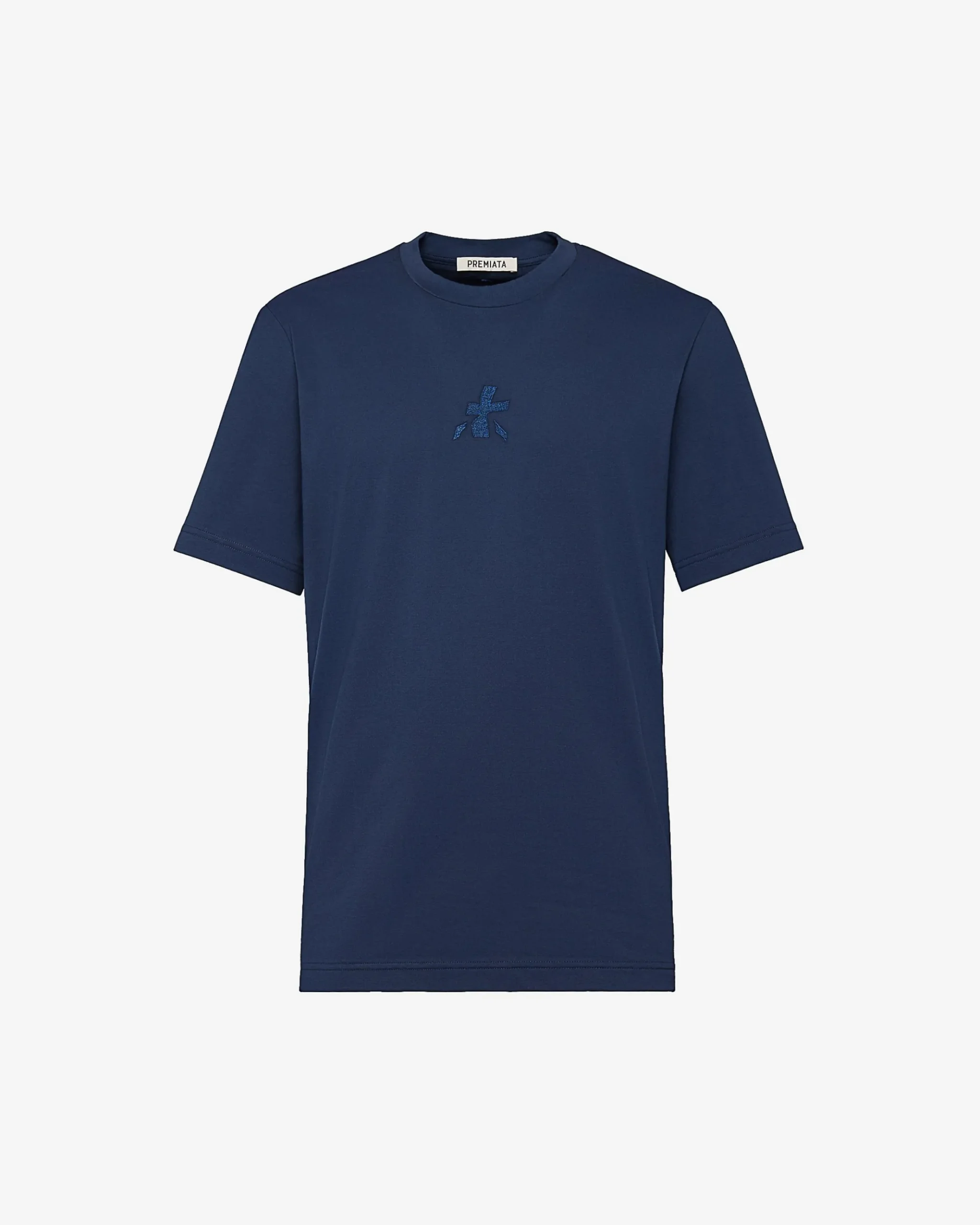 Premiata T-shirt in cotone con logo centrale>Uomo Felpe E T-Shirt|Felpe E T-Shirt