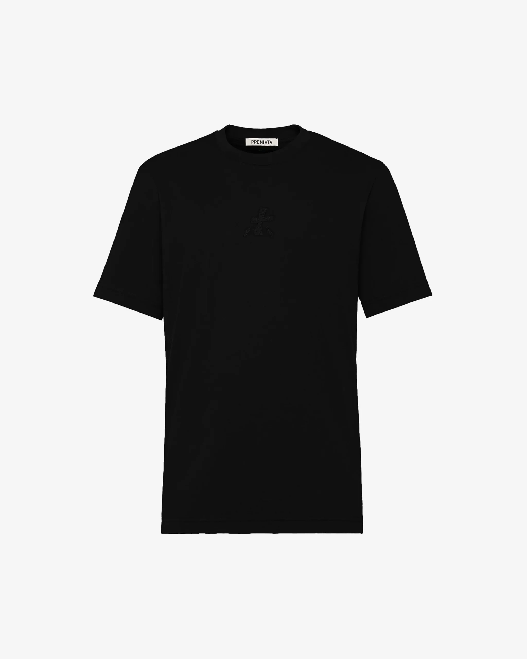 Premiata T-shirt in cotone con logo centrale>Uomo Felpe E T-Shirt|Felpe E T-Shirt