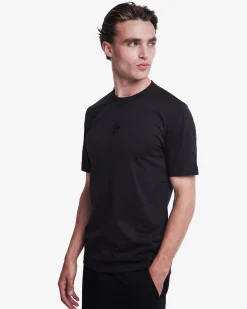 Premiata T-shirt in cotone con logo centrale>Uomo Felpe E T-Shirt|Felpe E T-Shirt